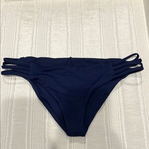 Lspace navy blue bikini bottom